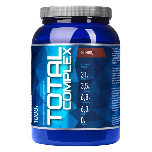 

Протеин RLINE Total Complex, порошок, 1кг, шоколад, Total Complex