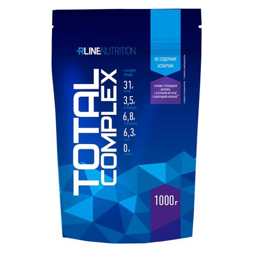 

Протеин RLINE Total Complex, порошок, 1кг, ваниль, Total Complex