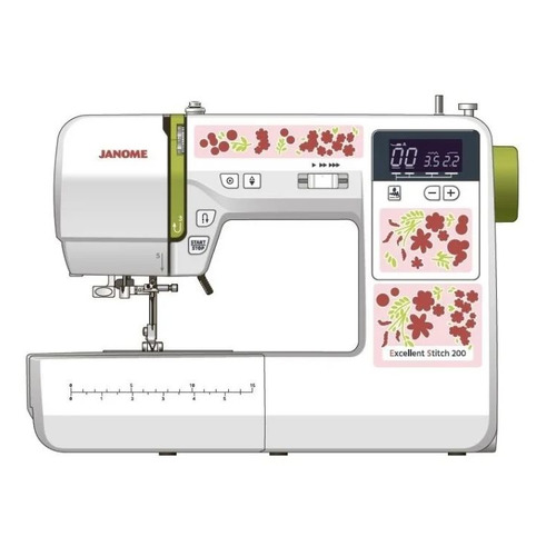 фото Швейная машина janome excellent stitch 200 белый