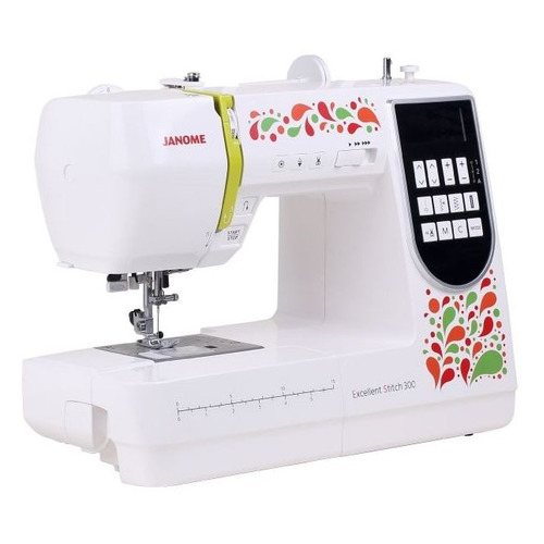 фото Швейная машина janome excellent stitch 300 белый