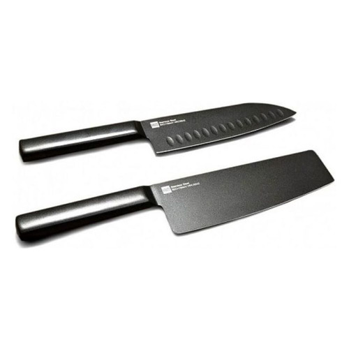 

Набор кухонных ножей Xiaomi HuoHou Stainless Steel Knives 2in1 [hu0015], Черный, HuoHou Stainless Steel Knives 2in1