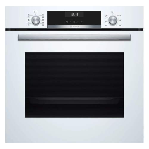 фото Духовой шкаф bosch hbg517ew1r, белый