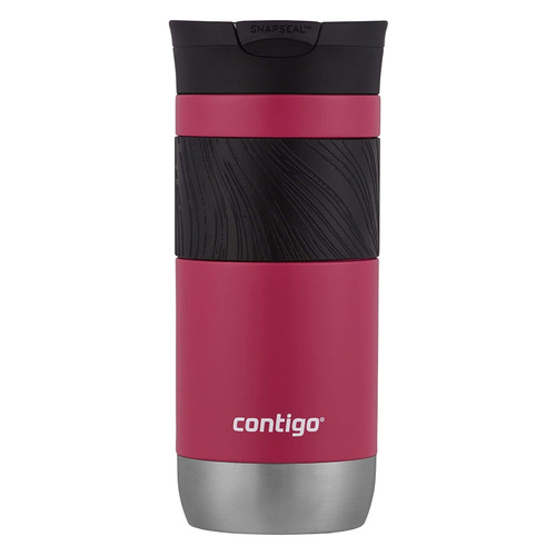 

Термокружка CONTIGO Byron 2.0, 0.47л, малиновый/ черный [2155587], Byron 2.0