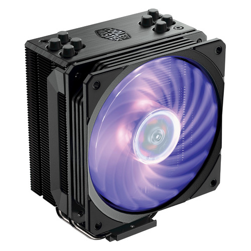 фото Устройство охлаждения(кулер) cooler master hyper 212 rgb black edition, 120мм, ret