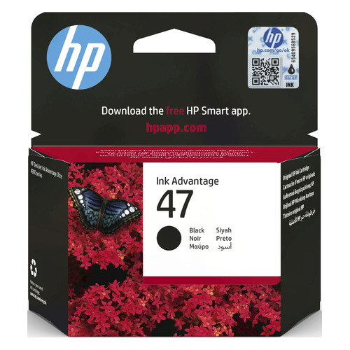 

Картридж HP 47, черный / 6ZD21AE, 47