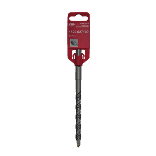 

Бур Elitech 1820.027100, по бетону, 10мм, SDS-PLUS, 1шт, 1820.027100