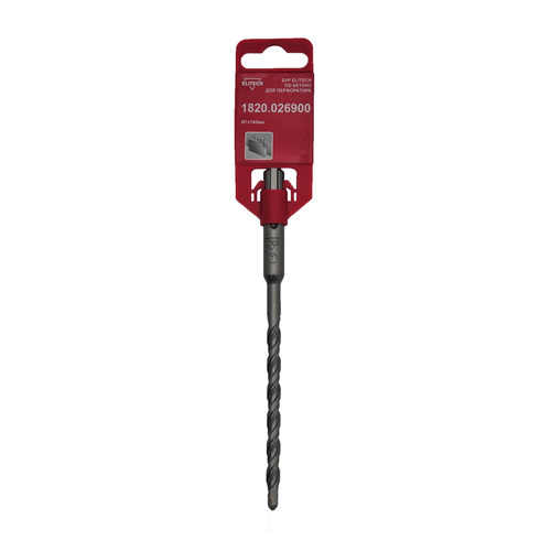 

Бур Elitech 1820.026900, по бетону, 7мм, SDS-PLUS, 1шт, 1820.026900