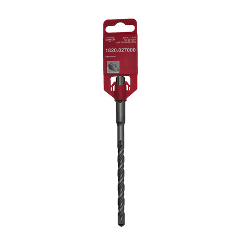 

Бур Elitech 1820.027000, по бетону, 8мм, SDS-PLUS, 1шт, 1820.027000