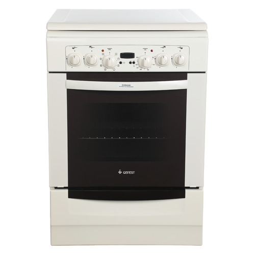 

Газовая плита GEFEST ПГЭ 6102-03 0167, электрическая духовка, металлическая крышка, чугун, кремовый, ПГЭ 6102-03 0167