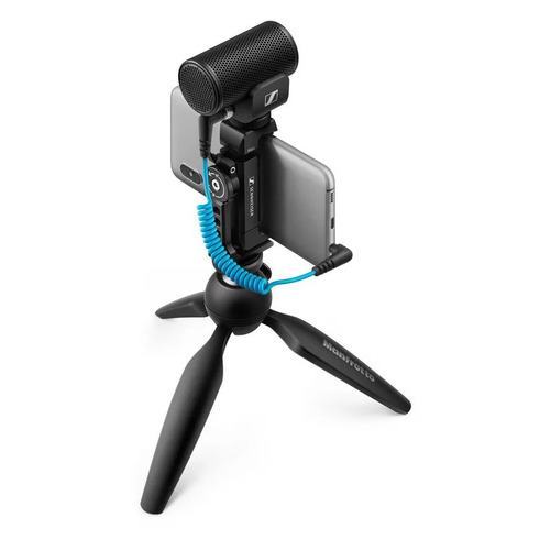 

Микрофон Sennheiser MKE 200 Mobile Kit, черный [509256], MKE 200 Mobile Kit