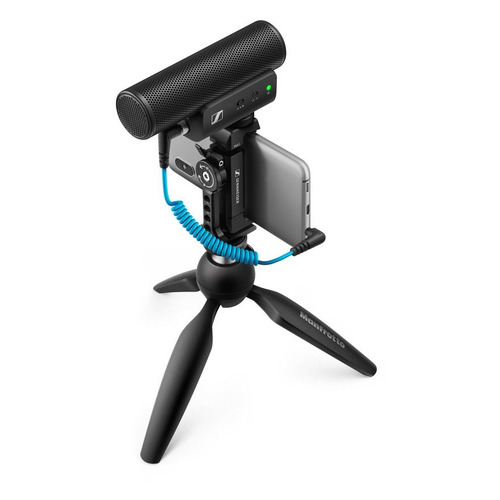 

Микрофон Sennheiser MKE 400 Mobile Kit, черный [509257], MKE 400 Mobile Kit