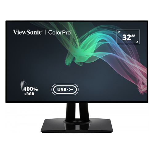 фото Монитор viewsonic vp3268a-4k 32", черный [vs16894]