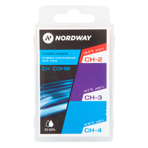 фото Набор мазей nordway ch combi для лыж/сноуб. темп.:+3/-12 тверд. (16swch-.)