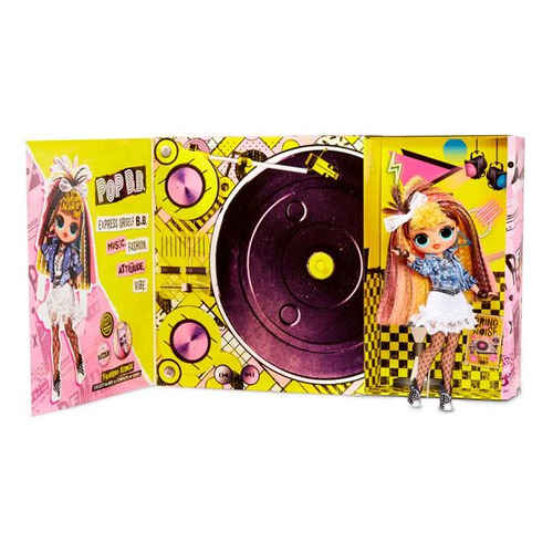

Кукла-сюрприз для кукол L.O.L. LIL OUTRAGEOUS LITTLES OMG Remix Pop B.B., 25см [567257], OMG Remix Pop B.B.