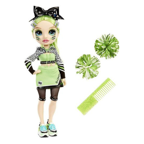 

Кукла-сюрприз для кукол RAINBOW HIGH Cheer Doll Jade Hunter, 28см [572060], Многоцветный, Cheer Doll Jade Hunter