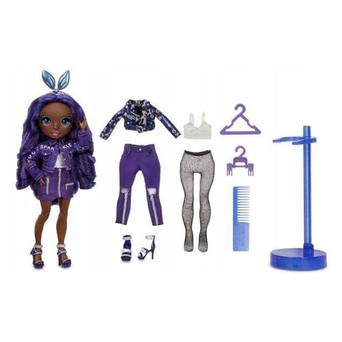 

Кукла-сюрприз для кукол RAINBOW HIGH Fashion Doll Indigo, 28см [572114], Многоцветный, Fashion Doll Indigo