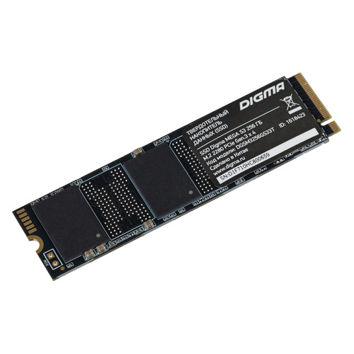 

SSD накопитель Digma Mega S3 DGSM3256GS33T 256ГБ, M.2 2280, PCI-E x4, NVMe, rtl, DGSM3256GS33T