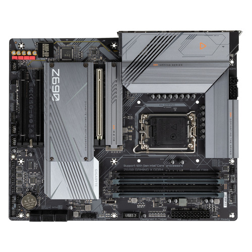 

Материнская плата GIGABYTE Z690 GAMING X DDR4, LGA 1700, Intel Z690, ATX, Ret, Z690 GAMING X DDR4