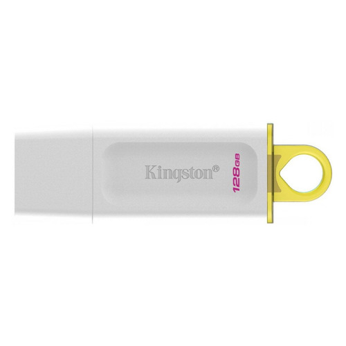 

Флешка USB Kingston DataTraveler Exodia 128ГБ, USB3.1, белый и желтый [kc-u2g128-5r], Exodia