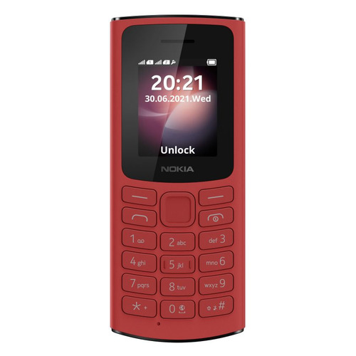 

Сотовый телефон Nokia 105 4G DS, красный, 105 4G DS