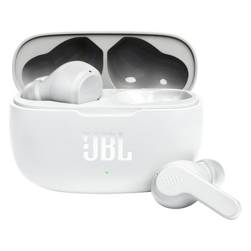 

Гарнитура JBL Wave 200TWS, Bluetooth, вкладыши, белый [jblw200twswht], Wave 200TWS