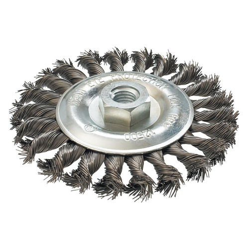 

Щетка дисковая Makita D-29577, по металлу, 125мм, 14мм, 1шт, D-29577