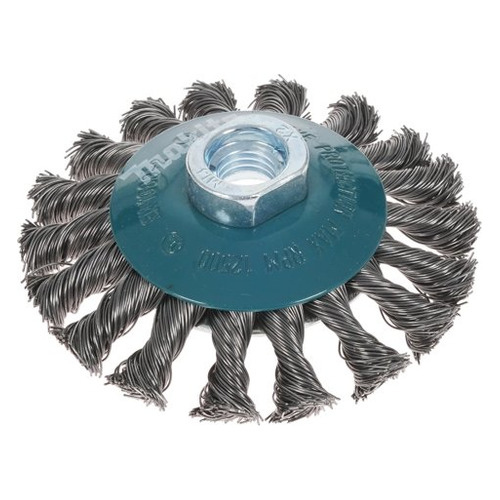 

Щетка дисковая Makita D-39861, по металлу, 100мм, 14мм, 1шт, D-39861