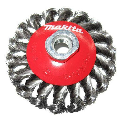 

Щетка дисковая Makita P-04494, по металлу, 100мм, 1шт, P-04494