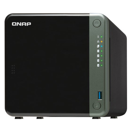 

Сетевое хранилище Qnap TS-453D-4G, без дисков, Черный, TS-453D-4G