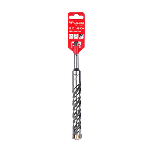 

Бур Elitech 1820.108900, по бетону, 22мм, SDS-PLUS, 1шт, 1820.108900