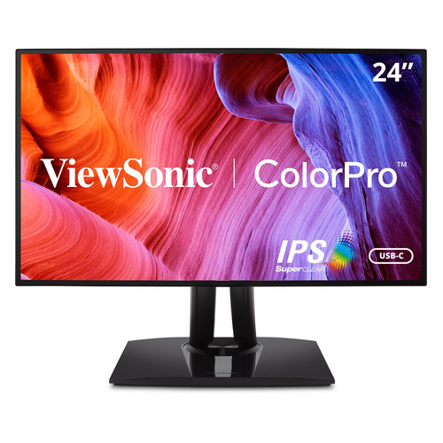 фото Монитор viewsonic vp2468a 23.8", черный [vs16475]