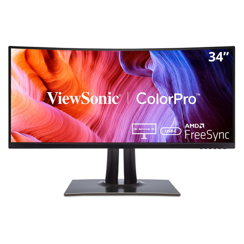 фото Монитор viewsonic vp3481a 34", черный