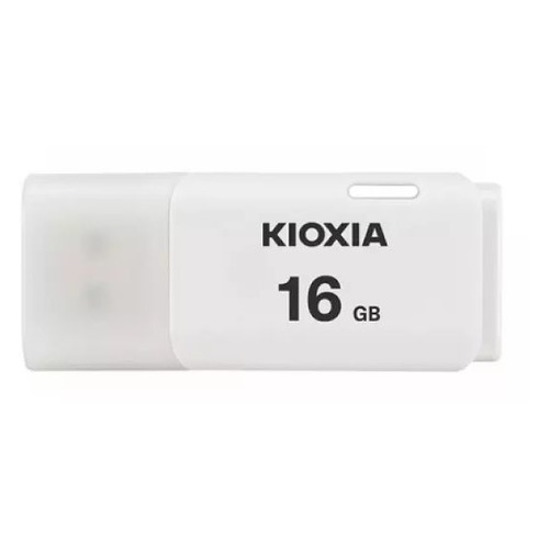 

Флешка USB Toshiba Kioxia TransMemory U202 16ГБ, USB2.0, белый [lu202w016gg4], TransMemory U202