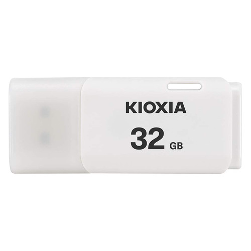 

Флешка USB Toshiba Kioxia TransMemory U202 32ГБ, USB2.0, белый [lu202w032gg4], TransMemory U202
