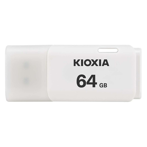 

Флешка USB Toshiba Kioxia TransMemory U202 64ГБ, USB2.0, белый [lu202w064gg4], TransMemory U202