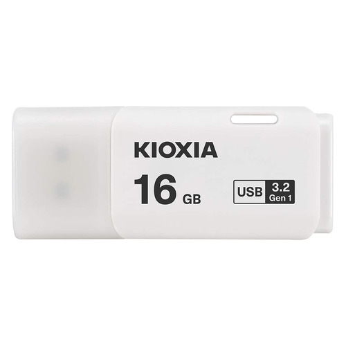 

Флешка USB Toshiba Kioxia TransMemory U301 16ГБ, USB3.1, белый [lu301w016gg4], TransMemory U301