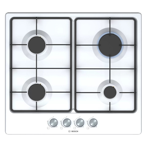 фото Варочная панель bosch pgp6b2o62r, независимая, белый