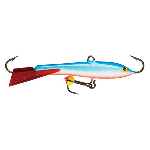 

Приманка Rapala Jigging Rap Color Hook 3 балансир плавающ. (2019/2020) наб.:1шт голубой/красный (WH3, Jigging Rap Color Hook 3