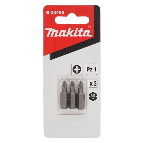 

Набор бит Makita B-23488, шестигранный, 3шт, B-23488