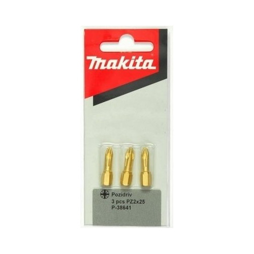 

Набор бит Makita P-38641, шестигранный, 3шт, P-38641