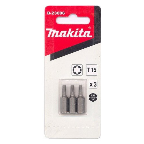 

Набор бит Makita B-23606, шестигранный, 3шт, B-23606