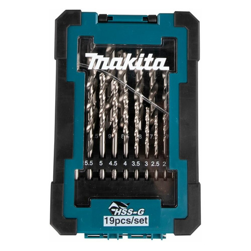 

Набор сверл Makita D-67549, по металлу, 19шт, D-67549