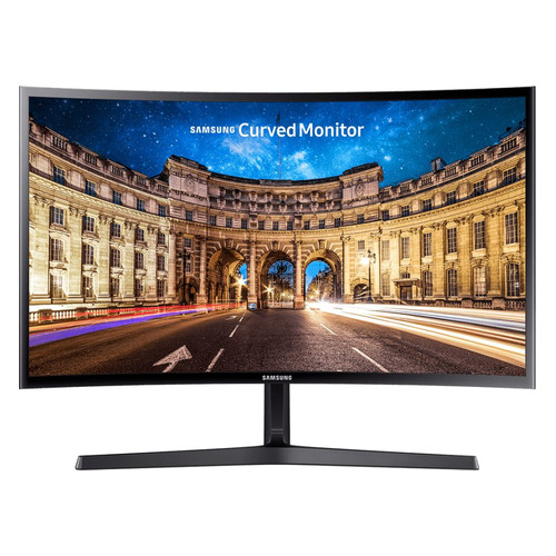 фото Монитор samsung c27f396fhi 27", черный [lc27f396fhixci]