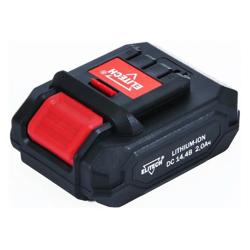 

Батарея аккумуляторная Elitech 1820.098500, 14.4В, 2Ач, Li-Ion, 1820.098500