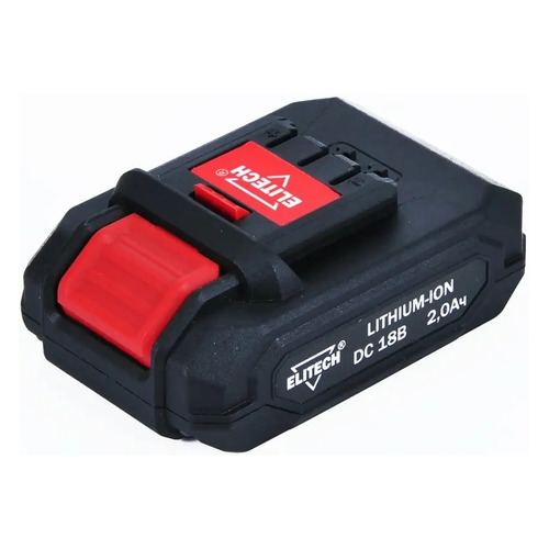 

Батарея аккумуляторная Elitech 1820.098600, 18В, 2Ач, Li-Ion, 1820.098600