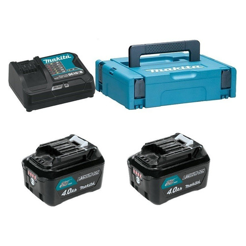 

Батарея аккумуляторная Makita MKP1SM122, 12В, 4Ач, Li-Ion, ЗУ в комплекте [197641-2], MKP1SM122