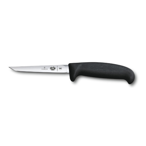 

Нож кухонный Victorinox Fibrox, для птицы, 110мм, заточка прямая, стальной, черный [5.5903.11m], Fibrox