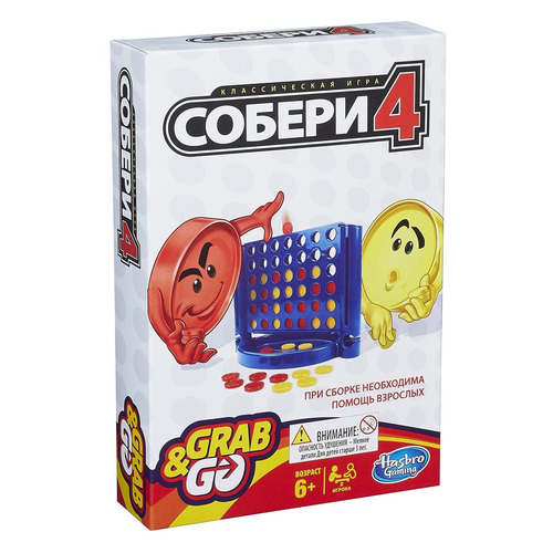 фото Настольная игра hasbro gaming собери 4 [b1000121]