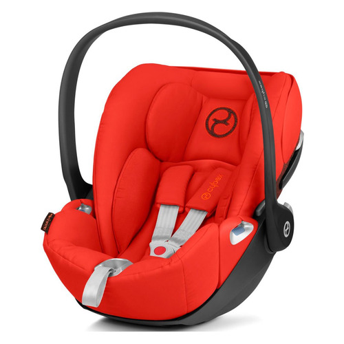 фото Автокресло детское cybex cloud z i-size, 0/0+, от 0 мес до 12 мес, оранжевый