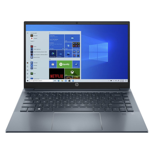 

Ноутбук HP Pavilion 14-ec0037ur, 14", IPS, AMD Ryzen 7 5700U 1.8ГГц, 16ГБ, 512ГБ SSD, AMD Radeon , Windows 10, 4E1B1EA, синий, 14-ec0037ur